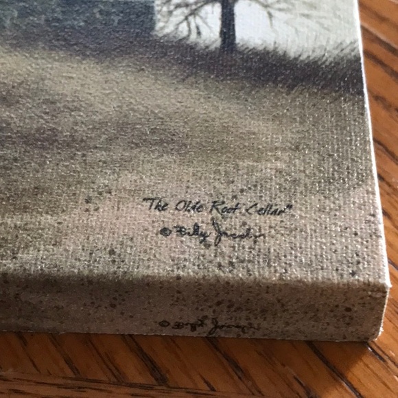 Canvas country landscape by Billy Jacobs. 10 by 6 The Olde Root Cellar - Picture 3 of 5